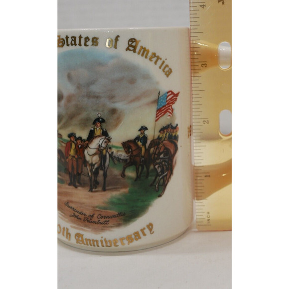 United States of America 200th Anniversary Collector Mug Conrad Crafters 1976 - Picture 11 of 12